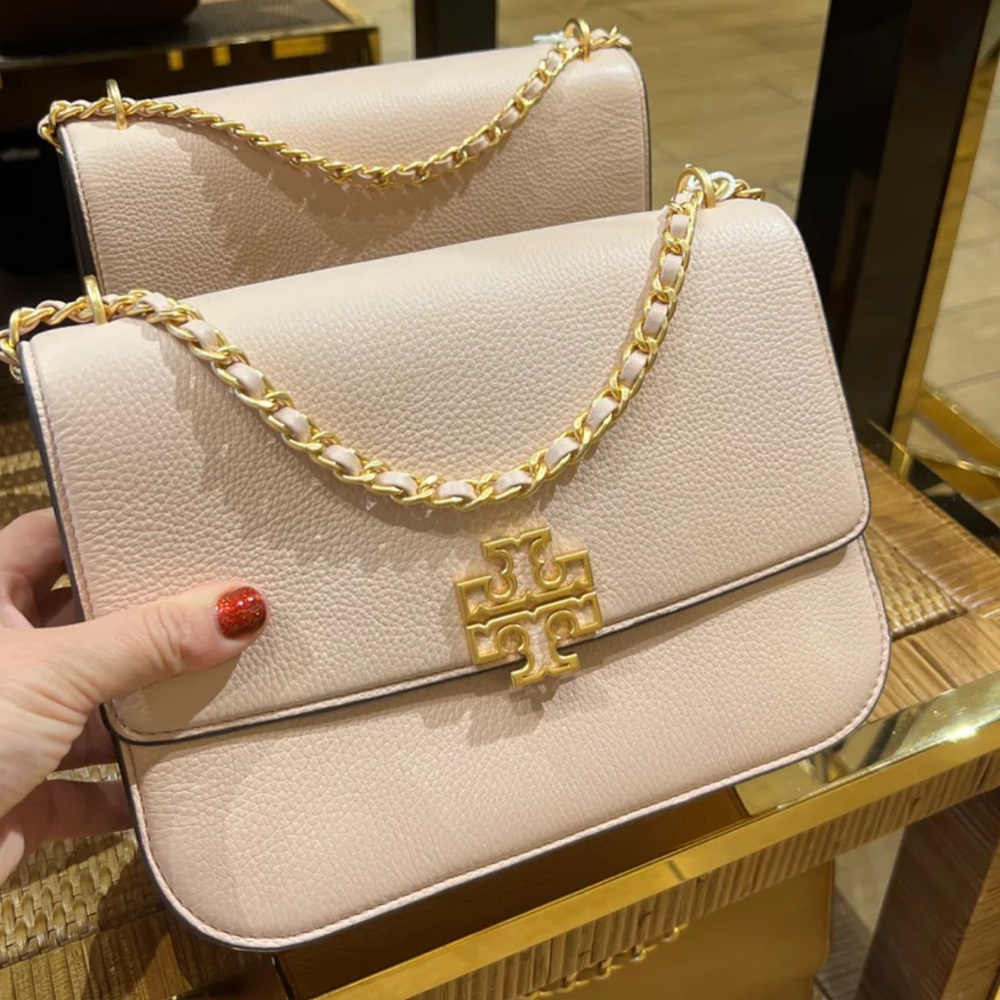 NWT TORY BURCH BRITTEN ADJUSTABLE SHOULDER BAG
